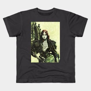 Bohemian Lady Vampire Kids T-Shirt